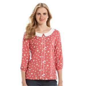 Disney x Lauren Conrad Minnie Rocks The Dots Top - Size L
